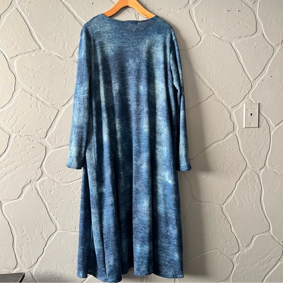 Lularoe Blue Duster - Picture 6 of 6